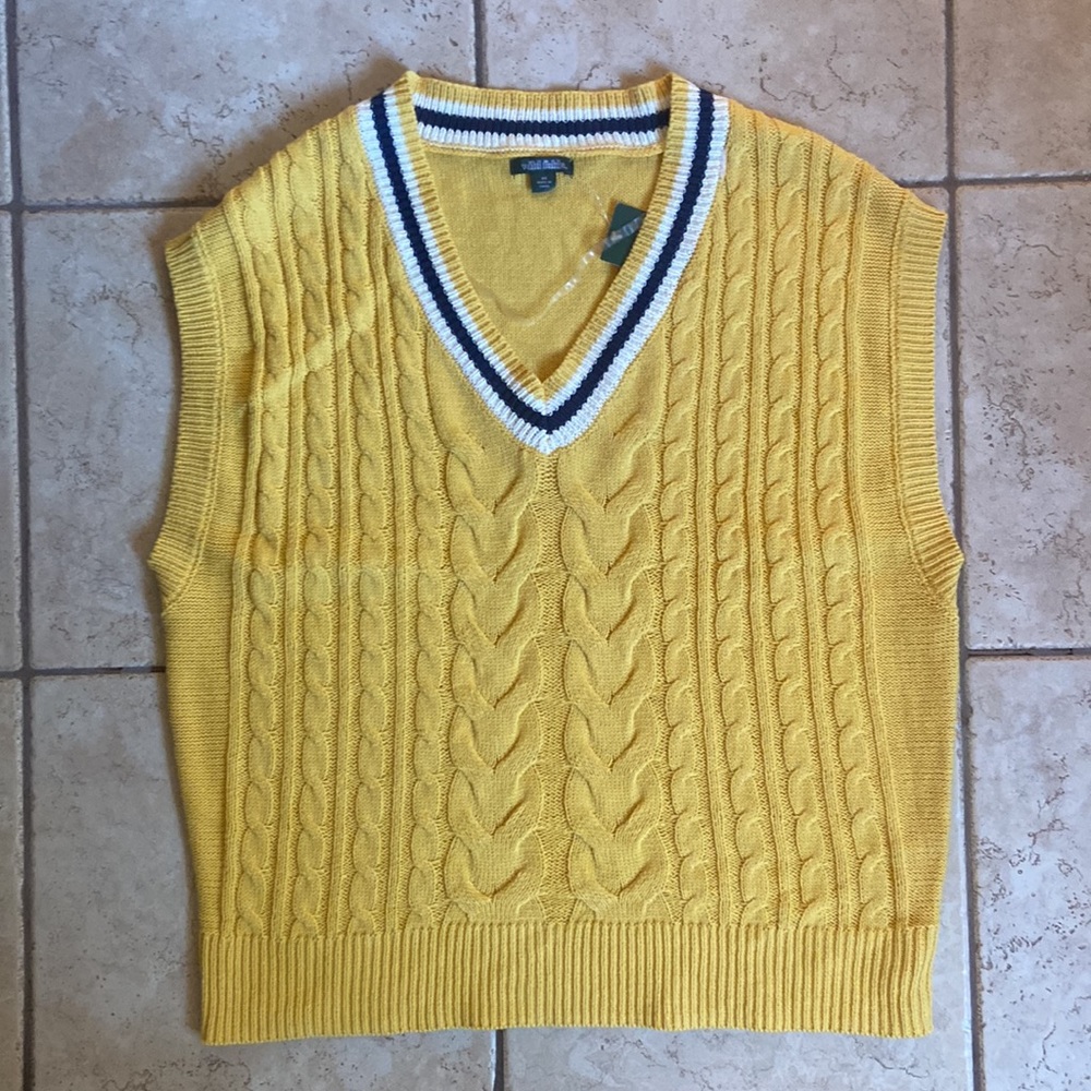 NWT Wild Fable Oversized Sweater Vest XS - Picture 3 of 8